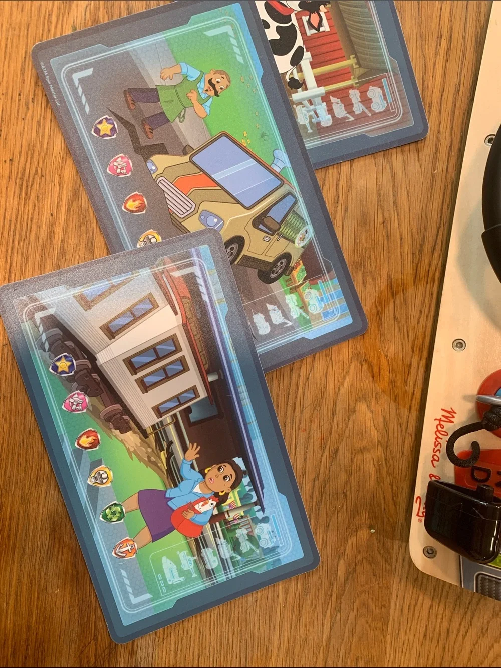 Interactive Kids Paw Patrol Steering Wheel Toy - Red and Black